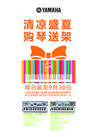 清凉盛夏，购琴送架 
